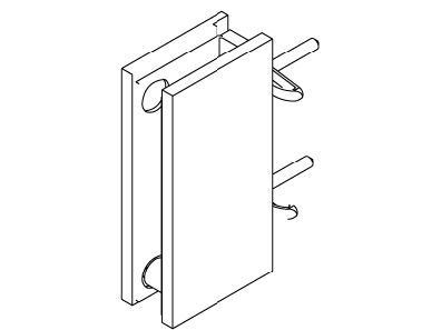 KOHLER Wall Bracket Service Kit - Bl, Tr - Vibrant Brushed Bronze, K-1067115-BV