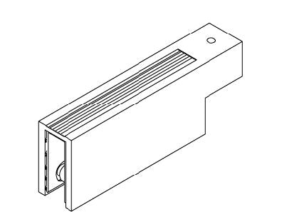 KOHLER Fixed Hinge Service Kit - Tl, Br - Polished Chrome, K-1067118-CP