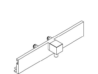 KOHLER Moveable Hinge Service Kit - Bl, Tr - Polished Chrome, K-1067120-CP