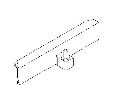 KOHLER Moveable Hinge Service Kit - Tl, Br - Polished Chrome, K-1067121-CP