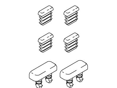 KOHLER Toilet Seat Bumper Kit, K-1067367