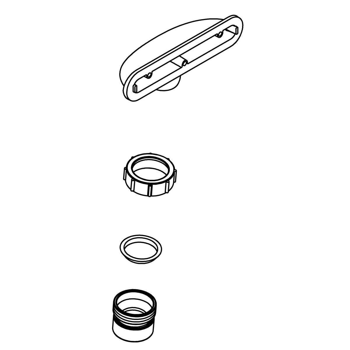 KOHLER Assembly, Overflow, K-1069647