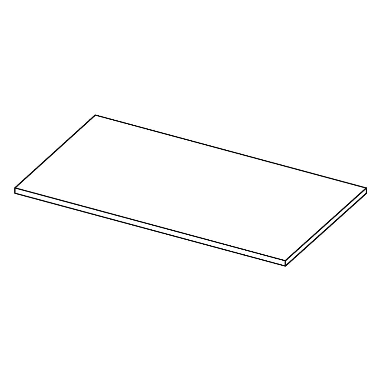 KOHLER Shelf, Glass, 12.720, K-1070745