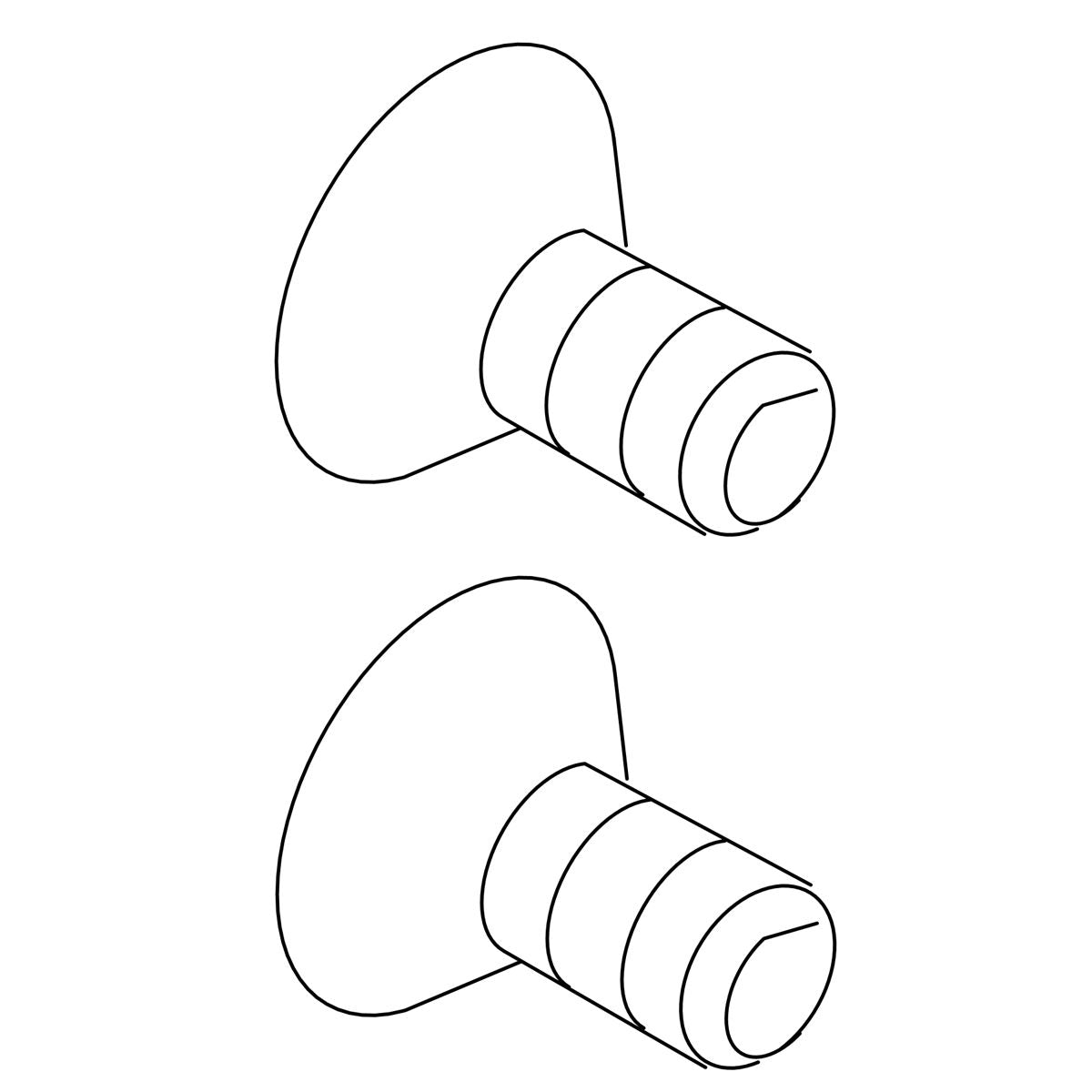 KOHLER Screw, #4-40 X .25, Countersunk - Black Iron, K-1071848-KB