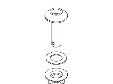 KOHLER Spray Holder Kit - Polished Chrome, K-1074272-CP