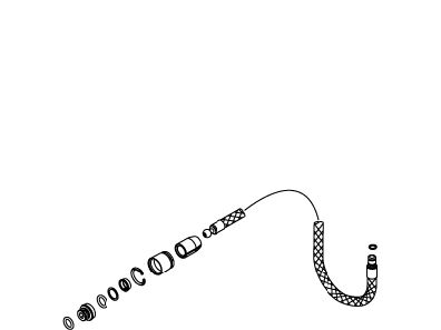 KOHLER Hose Kit - Polished Chrome, K-1074407-CP