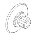KOHLER Adapter, Handle - Polished Chrome, K-1074724-CP