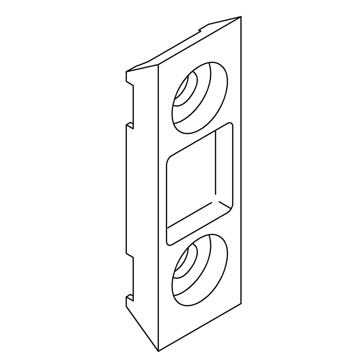 KOHLER Plate, Wall Mount7.00, K-1079372