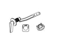 KOHLER Trip Lever Kit - Polished Chrome, K-1080378-CP