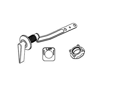 KOHLER Trip Lever Kit - Polished Chrome, K-1080378-CP