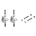 KOHLER Floor Mounting Kit Assembly - Black Black, K-1081365-7