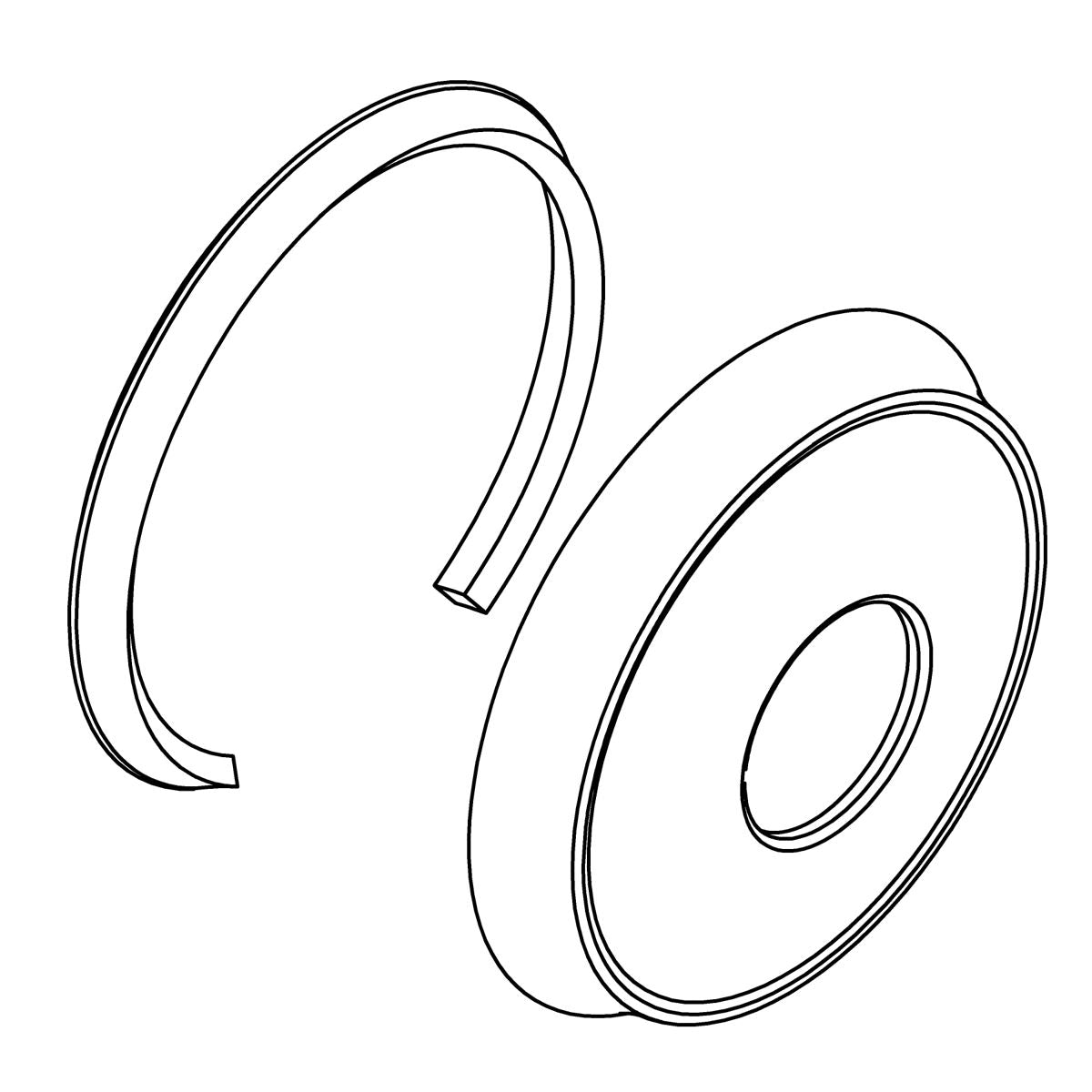 KOHLER Face Plate Assembly, B&S W/O Diverter - Polished Chrome, K-1082632-CP