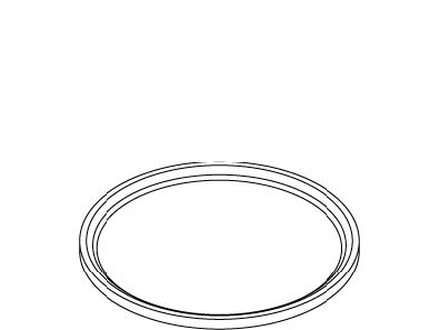 KOHLER Strainer Ring Round - Polished Chrome, K-1084500-CP