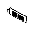 KOHLER Louvered Cover-Sp - White, K-1085140-0