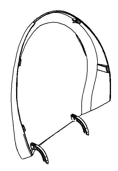 KOHLER Cover With Bumpers-Sp - Biscuit, K-1085141-96