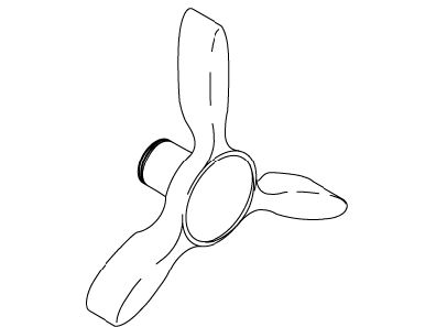 KOHLER K-1087092-CP Handle, Tri