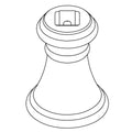 KOHLER K-1087749-CP Bonnet, Handle