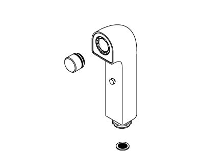 KOHLER Side Spray Kit - Polished Chrome, K-1088395-CP