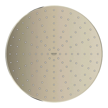 GROHE Rainshower 310 Mono Shower Head, 12" - 1 Spray, 1.75 GPM - Brushed Nickel, 26569EN0