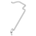 KOHLER PLUNGER ARM SERVICE KIT, LEFT HANDLE, K-1089000