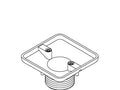 KOHLER Strainer Body Square, K-1089551