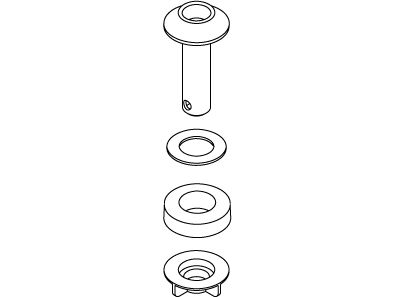 KOHLER Spray Holder Kit - Polished Chrome, K-1089582-CP