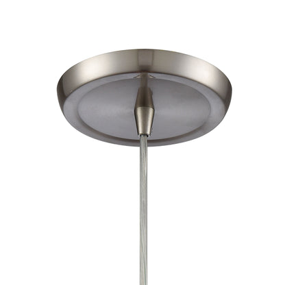 ELK SHOWROOM 10930/1 Villiska 5'' Wide 1-Light Mini Pendant - Satin Nickel