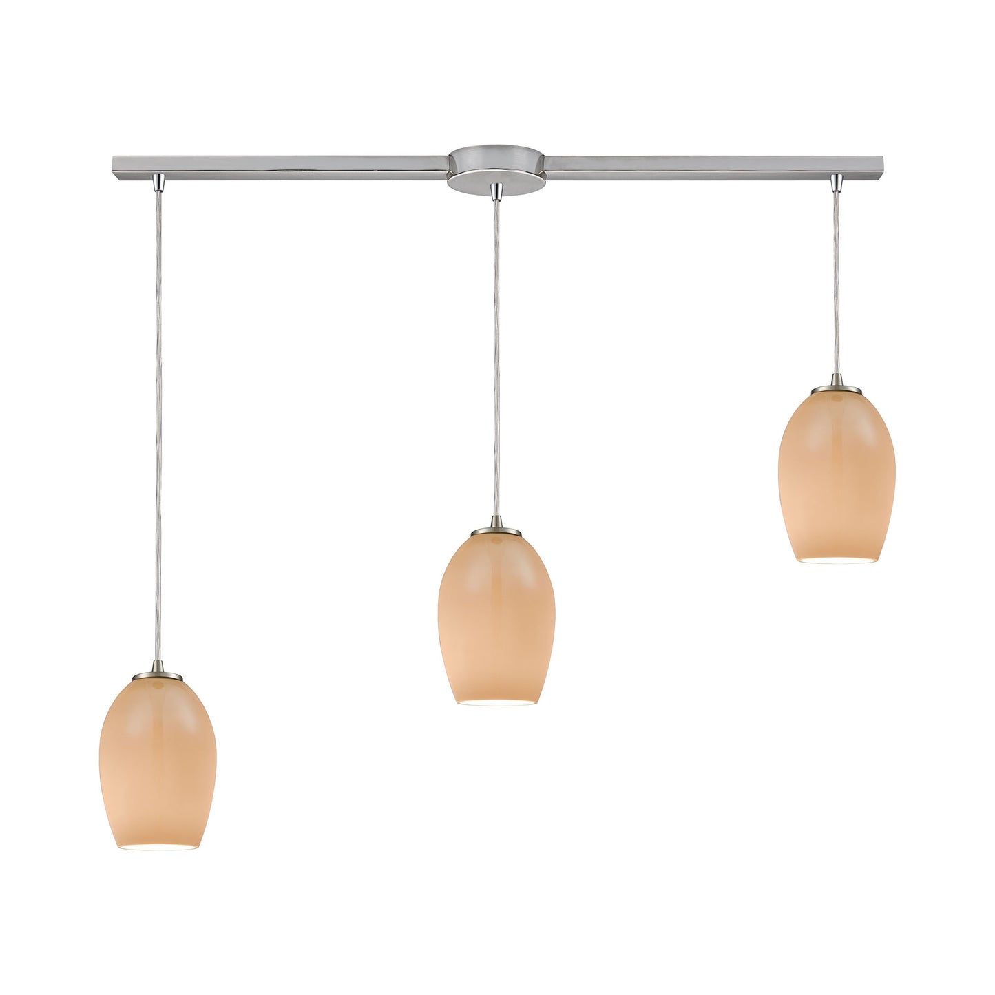 ELK SHOWROOM 10930/3L Villiska 38'' Wide 3-Light Mini Pendant - Satin Nickel