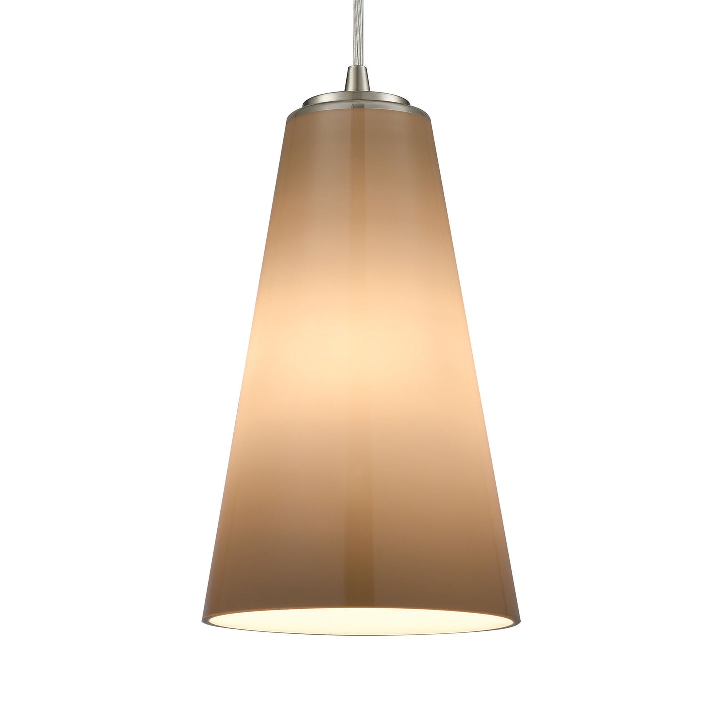 ELK SHOWROOM 10940/1 Connor 6'' Wide 1-Light Mini Pendant - Satin Nickel