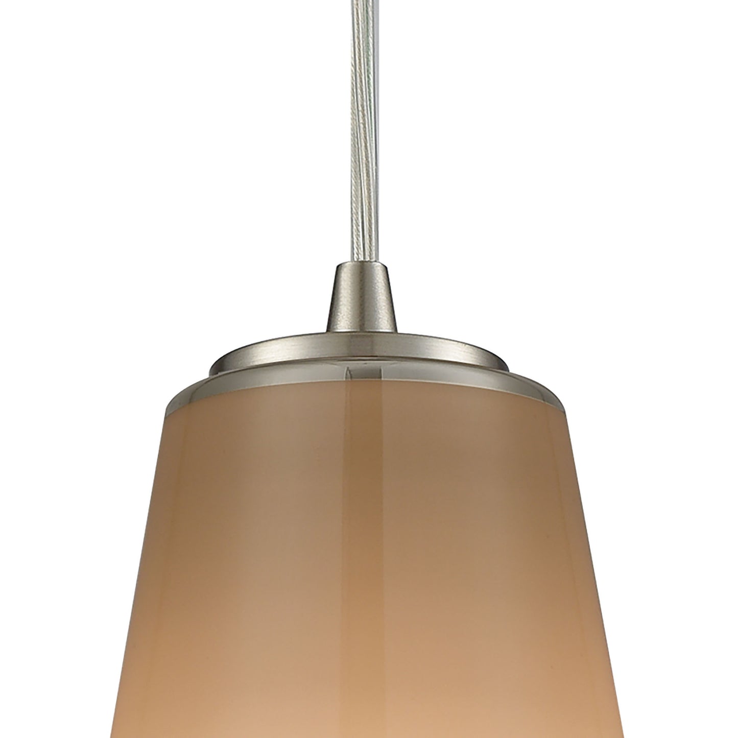 ELK SHOWROOM 10940/1 Connor 6'' Wide 1-Light Mini Pendant - Satin Nickel