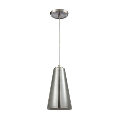 ELK SHOWROOM 10940/1 Connor 6'' Wide 1-Light Mini Pendant - Satin Nickel