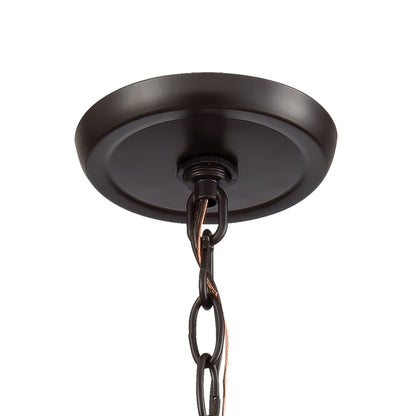 ELK SHOWROOM 10951/3 Bamboo Nest 23'' Wide 3-Light Chandelier - Oil Rubbed Bronze