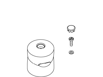 KOHLER Temperature Handle Kit - Polished Chrome, K-1095583-CP