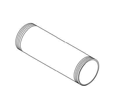KOHLER Tube, 1.25 X 3.75 Drain - Polished Chrome, K-1095746-CP