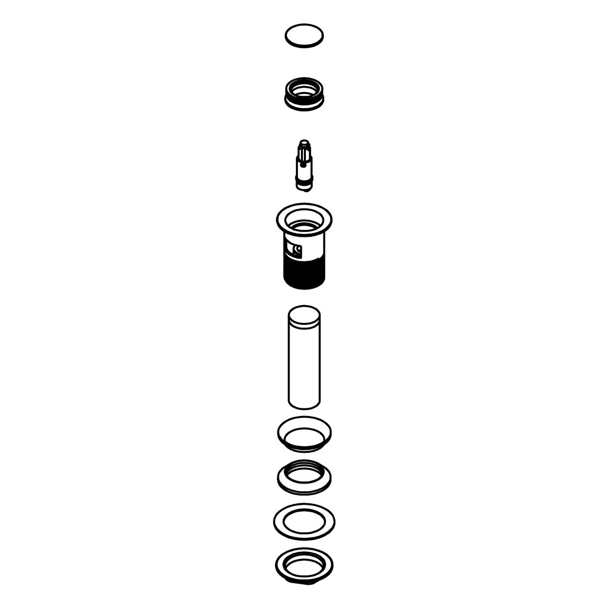 KOHLER Click Drain - Polished Chrome, K-1095926-CP