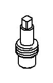 KOHLER Valve Stem Assembly - Bright Chrome, K-1097177-BC
