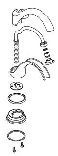KOHLER Spout Kit - Vibrant Brushed Nickel, K-1097763-BN