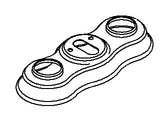KOHLER Escutcheon - Vibrant Brushed Nickel, K-1097834-BN