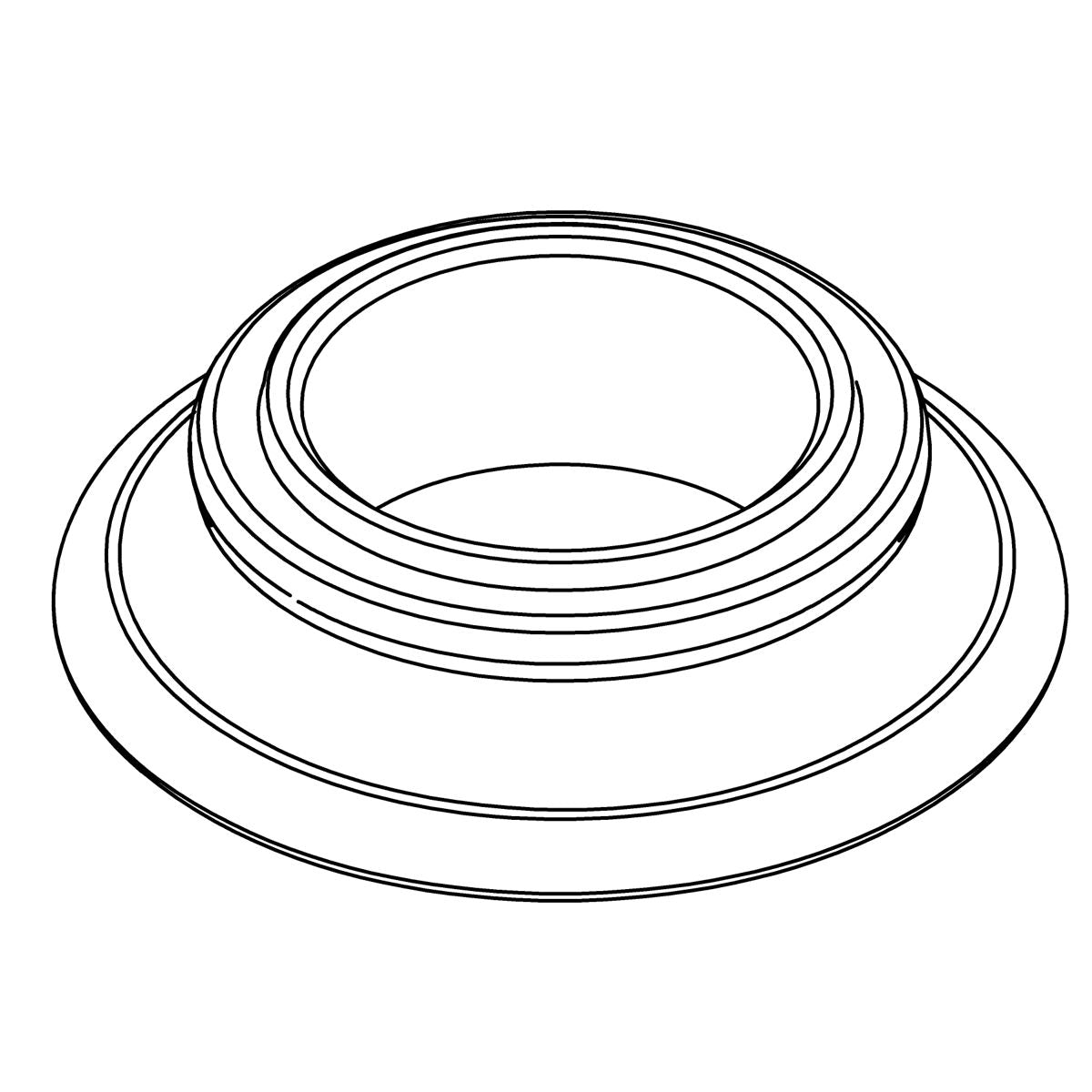 KOHLER Escutcheon - Polished Chrome, K-1100829-CP