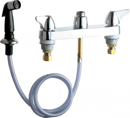Chicago Faucets 1102-Lesab Sink Faucet W/Spry,
