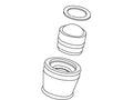 KOHLER Aerator Kit, 1.5 Gpm - Polished Chrome, K-1103460-CP