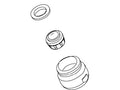 KOHLER Aerator Kit, 1.5 Gpm - Brushed Chrome, K-1103463-G