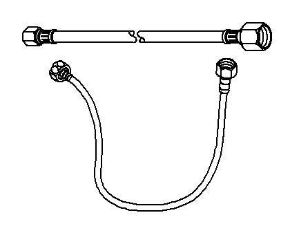 KOHLER Hose Kit - Biscuit, K-1105161-96