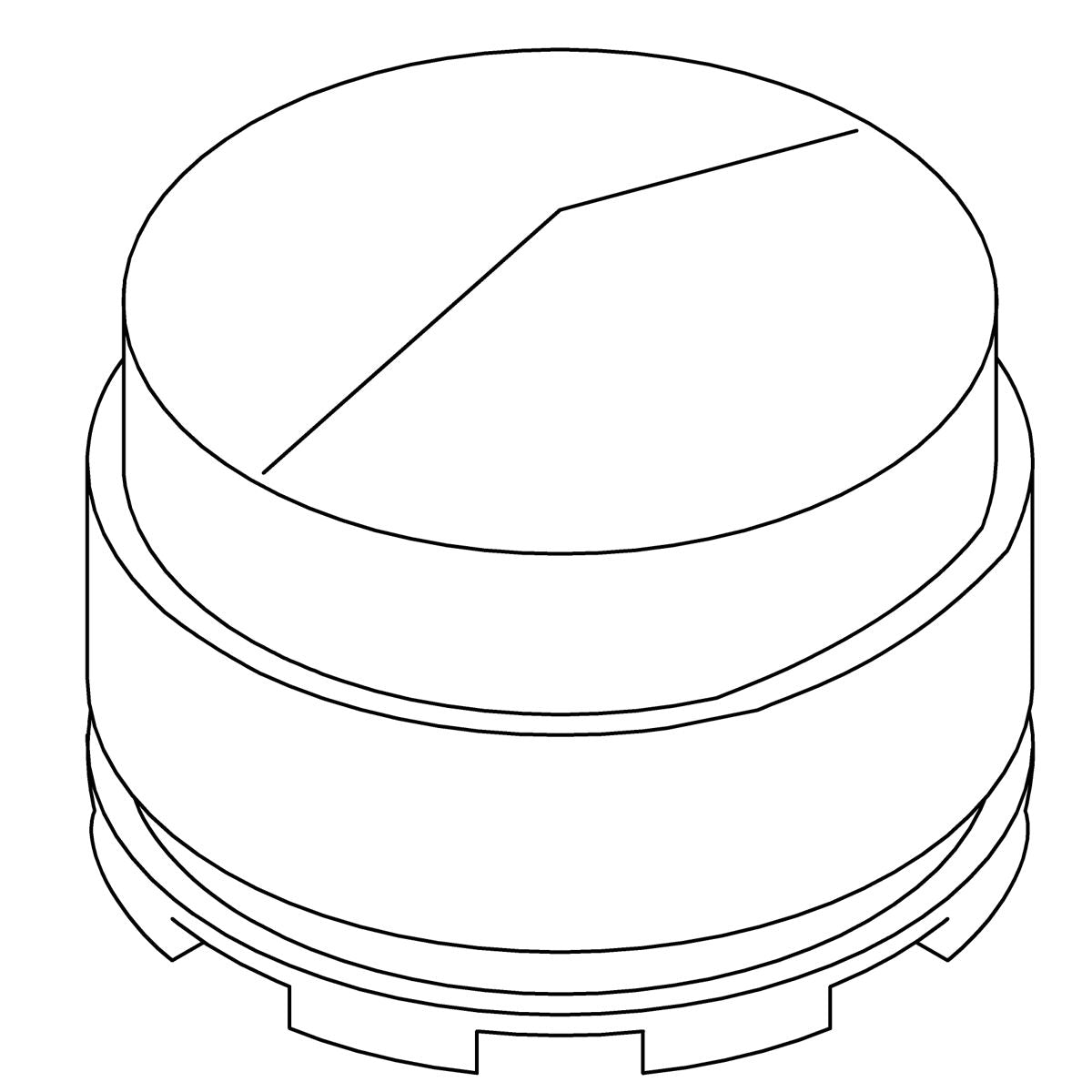 KOHLER Aerator, Cache, K-1105733