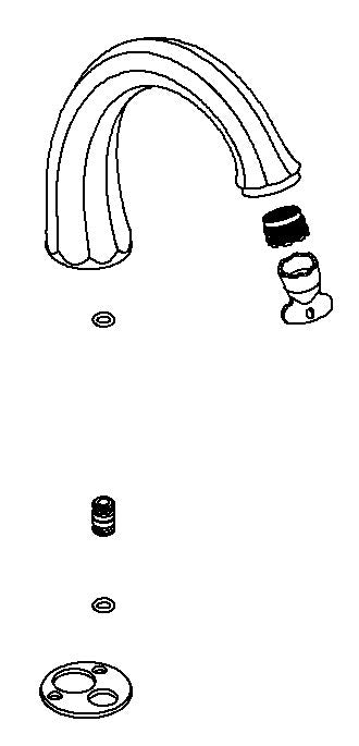 KOHLER Spout Kit - Oil-Rubbed Bronze, K-1106806-BRZ