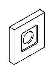 KOHLER Shower Arm Flange - Vibrant Brushed Nickel, K-1107702-BN