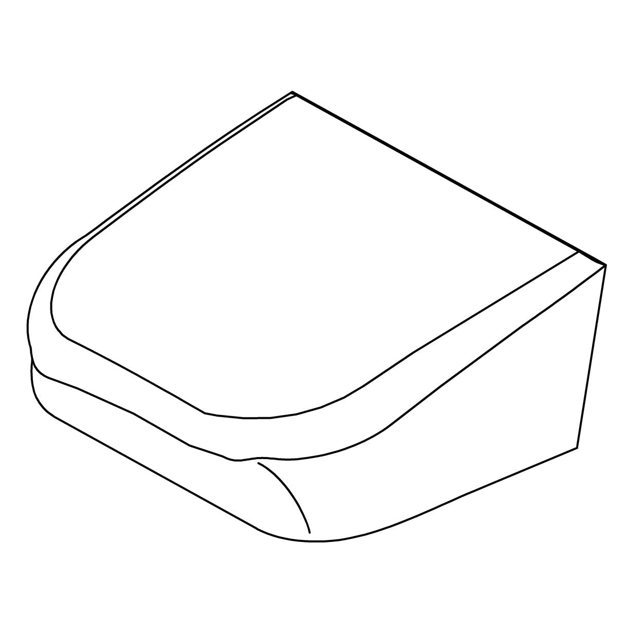 KOHLER Hinge Base Cover - Dune, K-1109092-NY