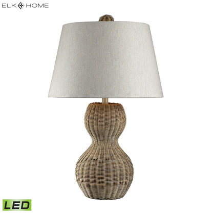 ELK SIGNATURE 111-1088-LED Sycamore Hill 26'' High 1-Light Table Lamp - Natural