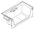 KOHLER Bath Shell W/Accumulator, 1913-R - Almond, K-1111630-B-47