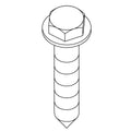 KOHLER Screw, Lag, Hex Washer Hed - Amber, K-1111746-A